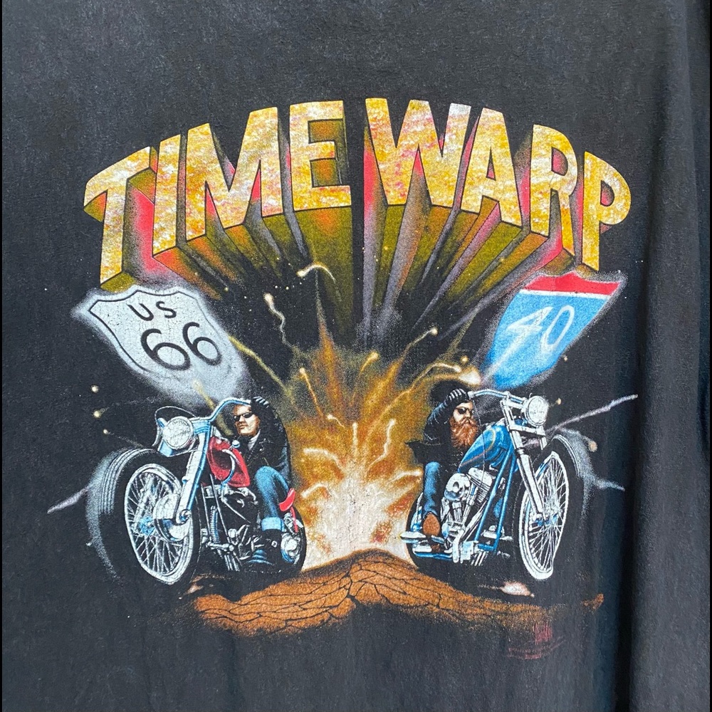 Very Rare Vintage Time Warp Easyriders T-Shirt